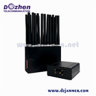 Handheld 22 Bands Omni-Antenna Adjustable All Cell Phone GSM CDMA 3G 4G 5g WiFi GPS VHF UHF Lojack Wireless Signal Jamme