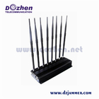 8 Bands Adjustable All Cell Phone Signal Jammer 3G 4G Phone Blocker WiFi GPS Jammer phone signal scrambler