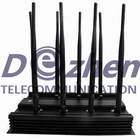 All Frequency High Power Mobile Jammer , 8 Bands Signal Jamming Device GPS VHF UHF